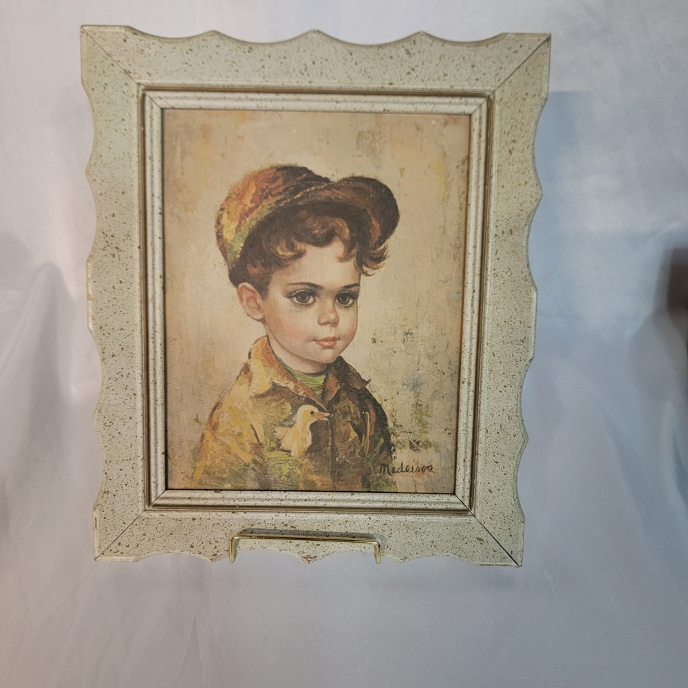 Vintage 1960's "Huck Finn" Print